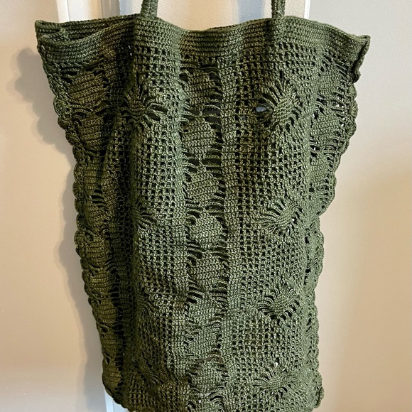 Handbags - Vintage Knit purse. Lightweight.